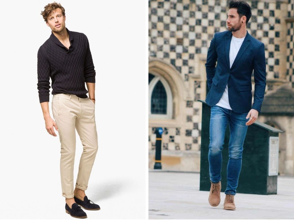 pantalones jeans chinos